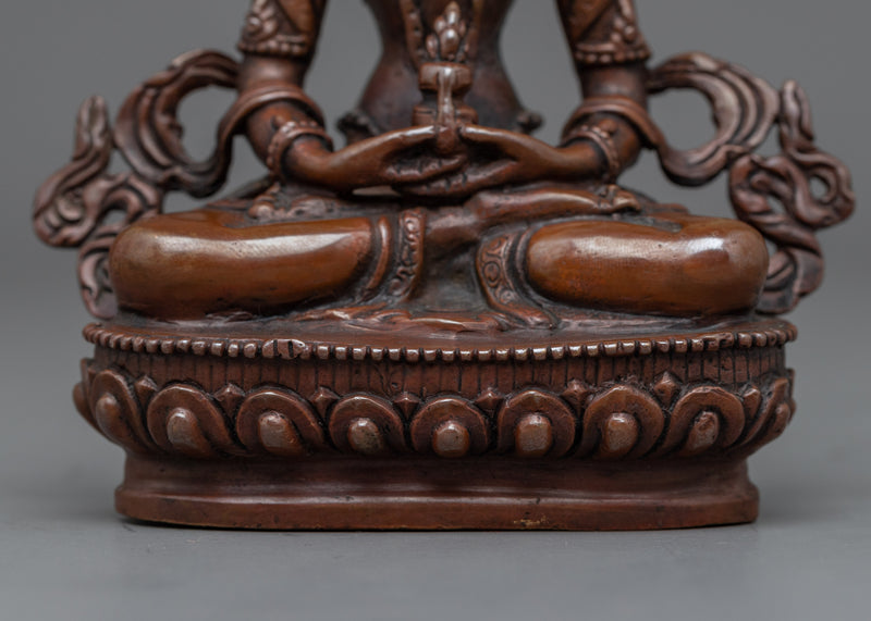 Amitayus Long Life Mantra Practice Statue | Himalayan Buddhist Artwork