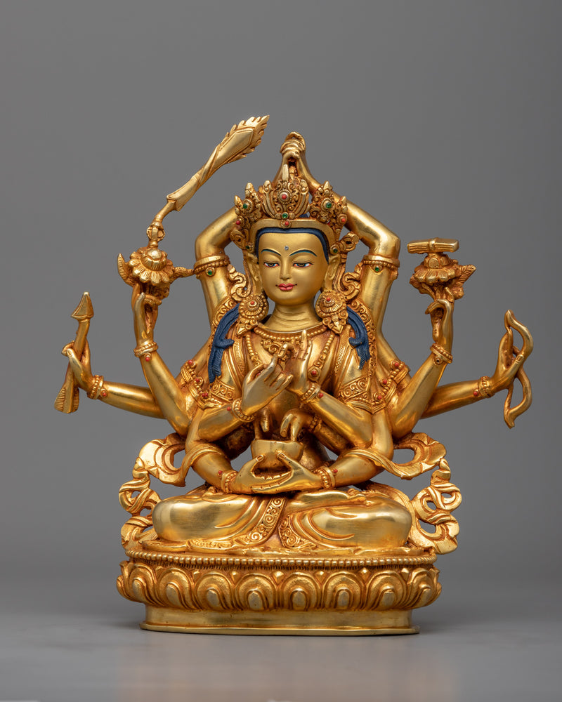 Divine Namasangati Manjushri Statue | Himalayan Buddhist Art