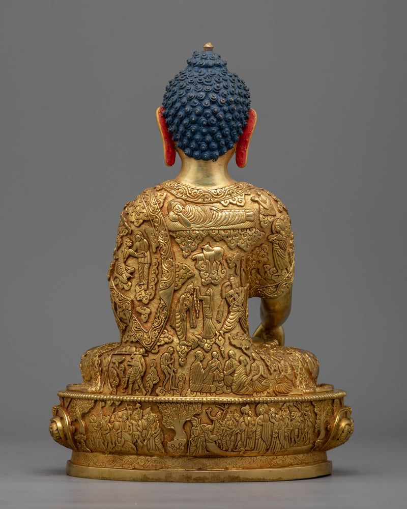 Buddha Shakyamuni Statue | Historical Buddha Seated in Meditation Art