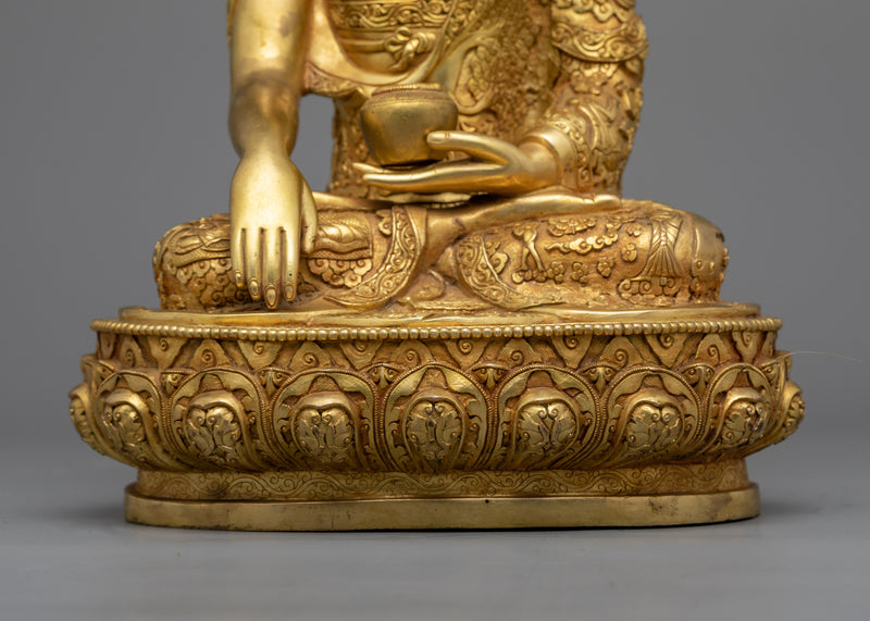 Buddha Shakyamuni Statue | Historical Buddha Seated in Meditation Art