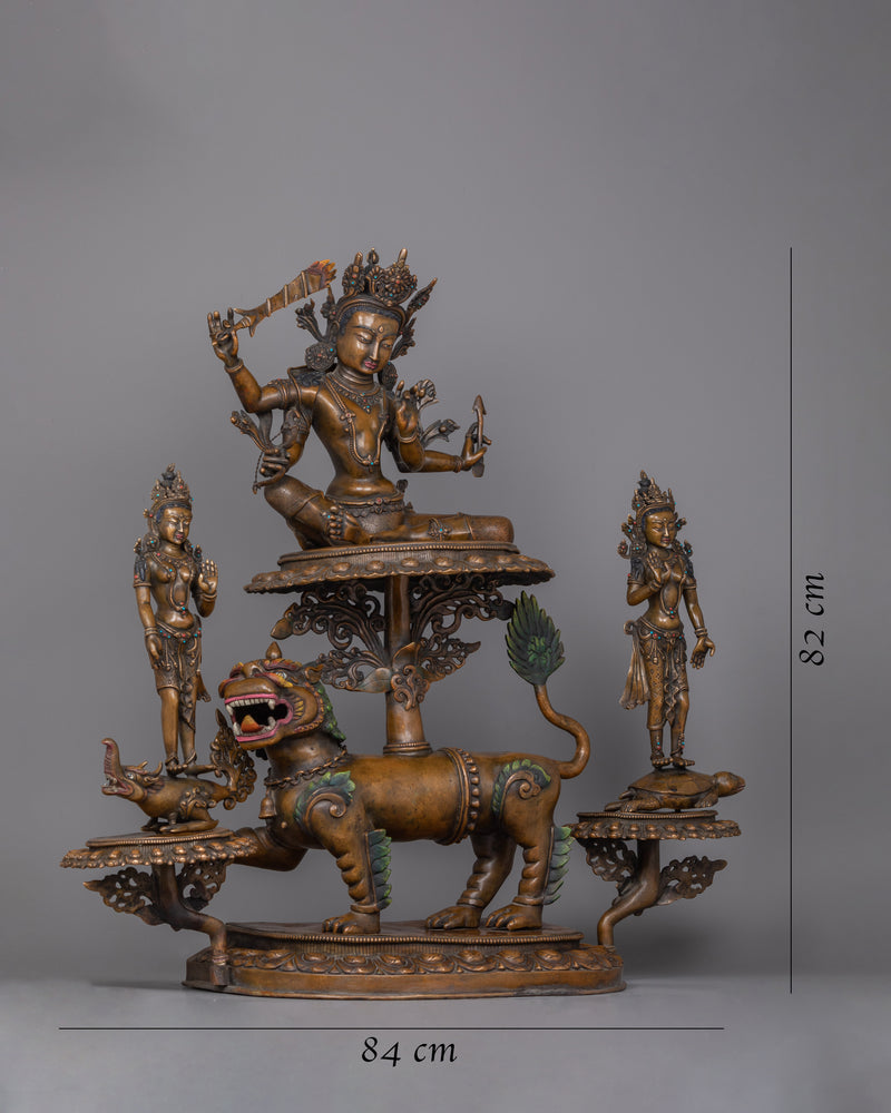 Maha Manjushri: The Embodiment of Transcendent Wisdom of Buddhism | Himalayan Art