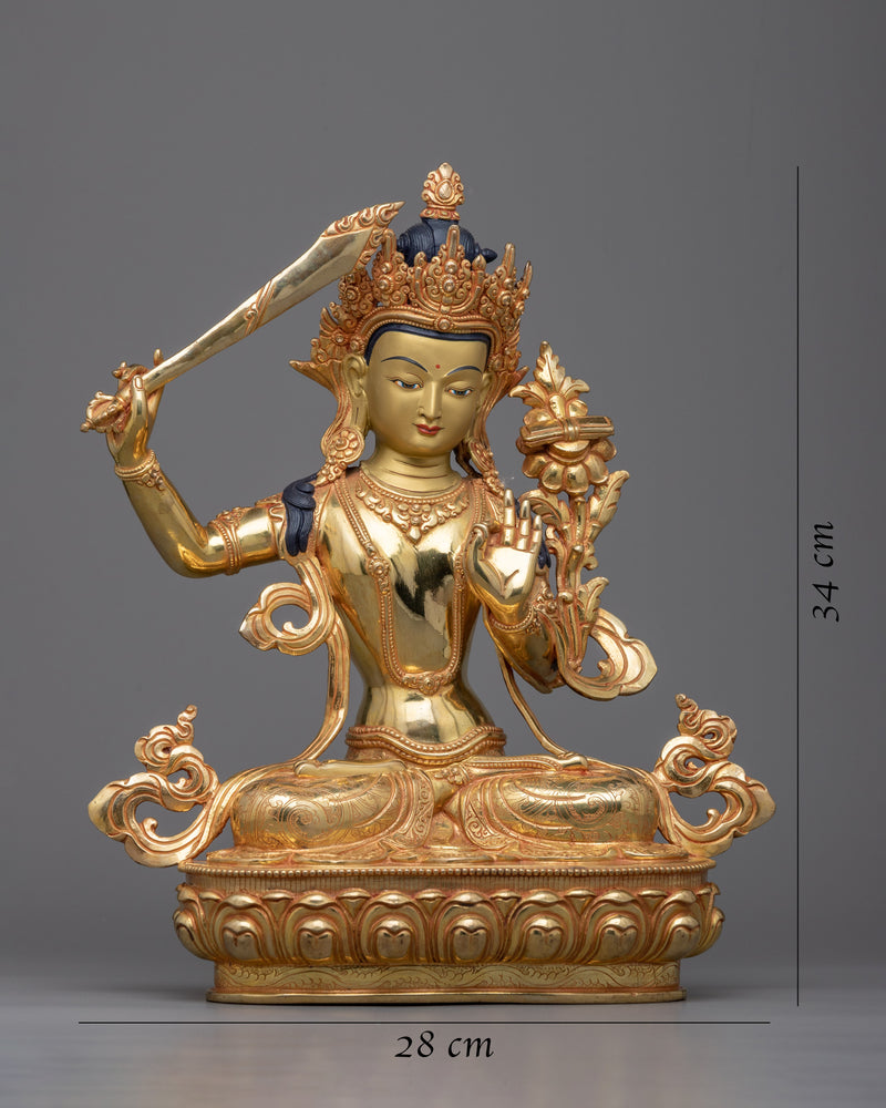 Manjushri Buddha Bodhisattva | The Embodiment of Wisdom and Spiritual Insight