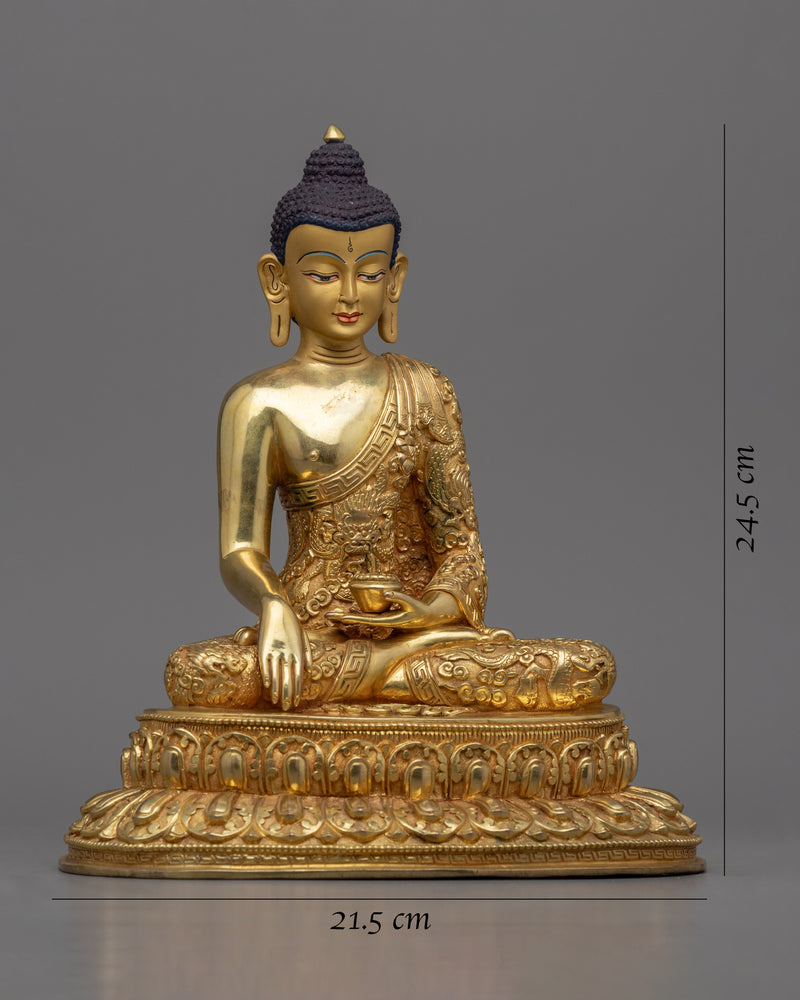 Enlighten Your Space with the Exquisite Siddhartha Shakyamuni Statue | Golden Art