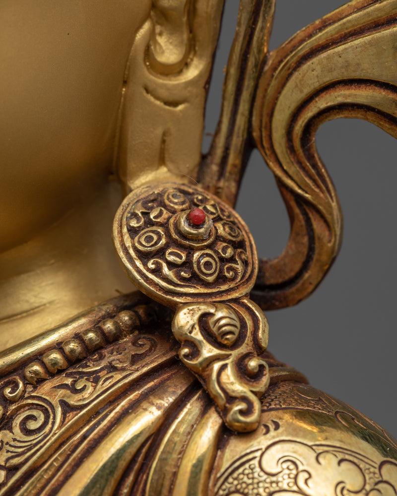 Blue Medicine Buddha Statue | Traditional Buddhist Art