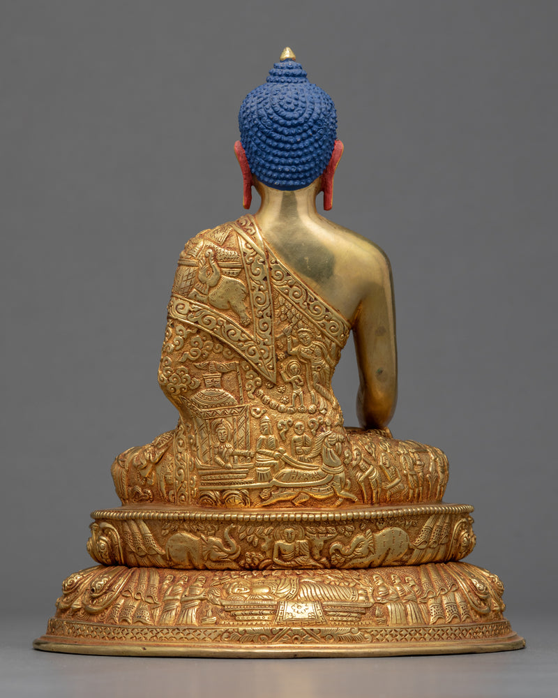 Shakyamuni Buddha Art | Traditional Tibetan Deity Statue