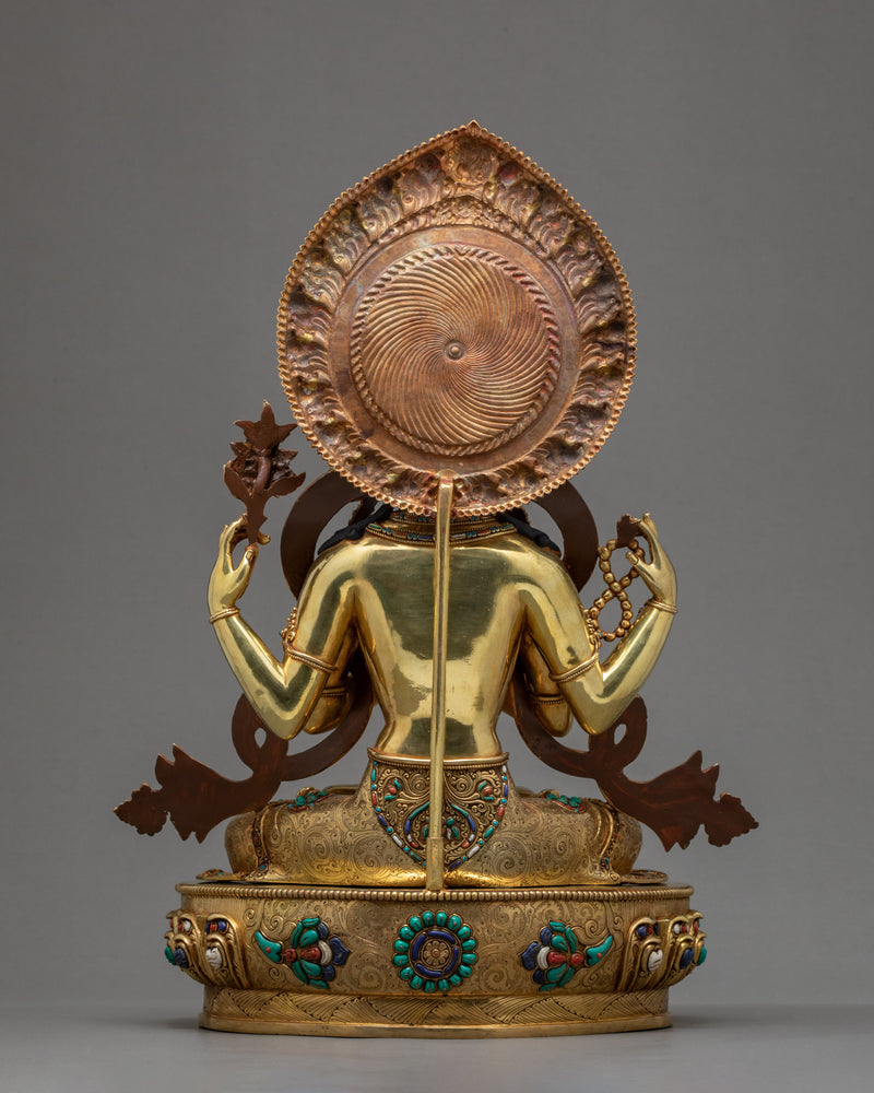 Chenrezig Avalokiteshvara Statue | Compassion Deity