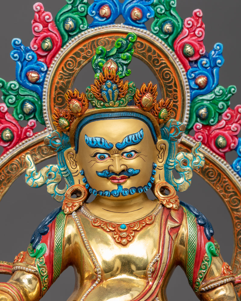 Jambhala Statue | Traditionally Crafted Buddhist Art