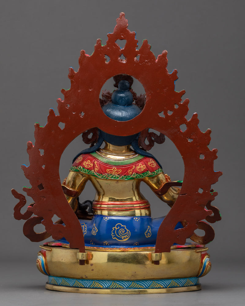 Jambhala Statue | Traditionally Crafted Buddhist Art