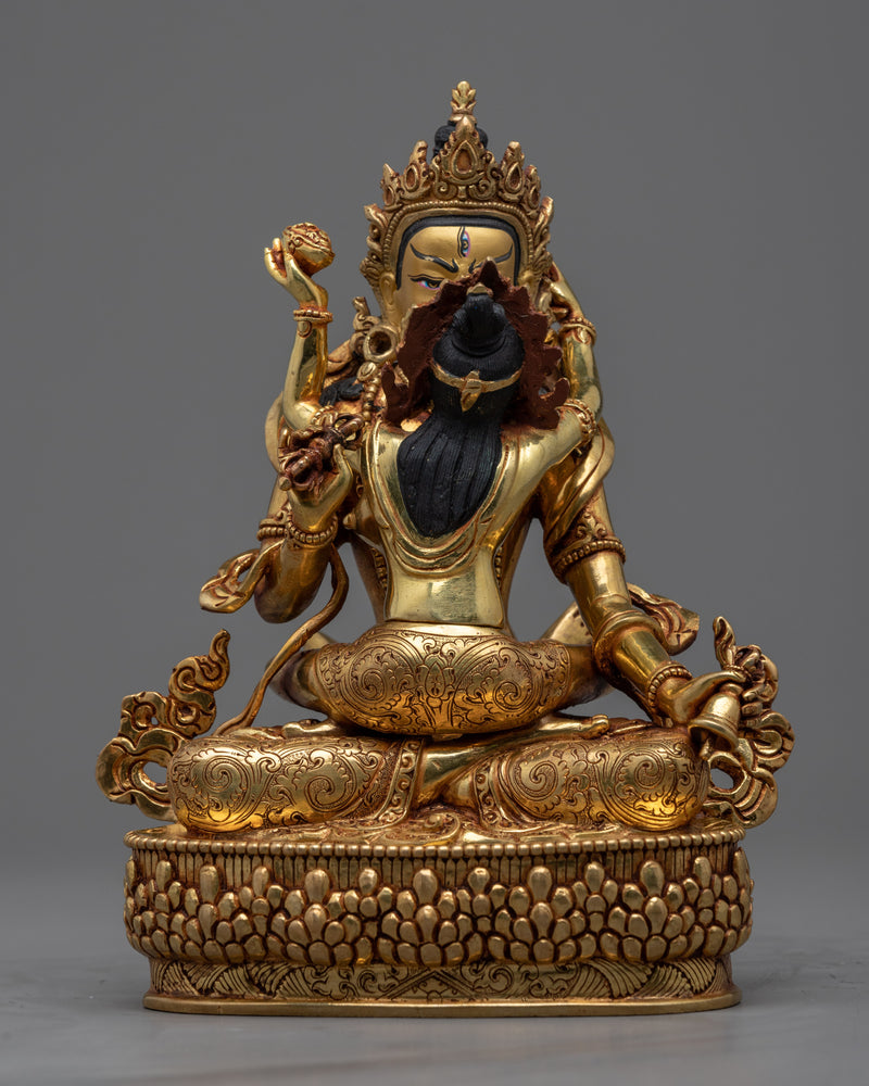 Guru Sangey 8 Manifestation Guru Set Statue | Gold-Plated Himalayan Art