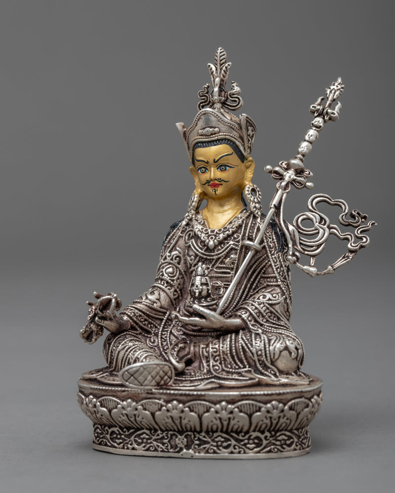 Mini Guru Rinpoche Statue | Traditional Buddhist Art