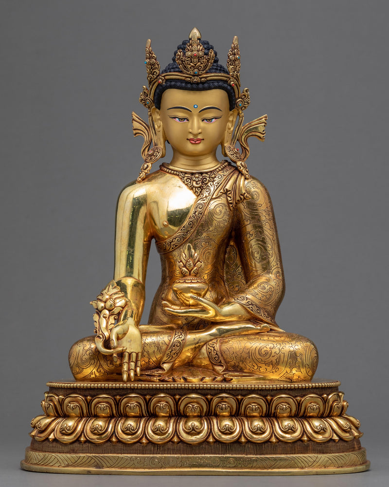 Blue Medicine Buddha Statue