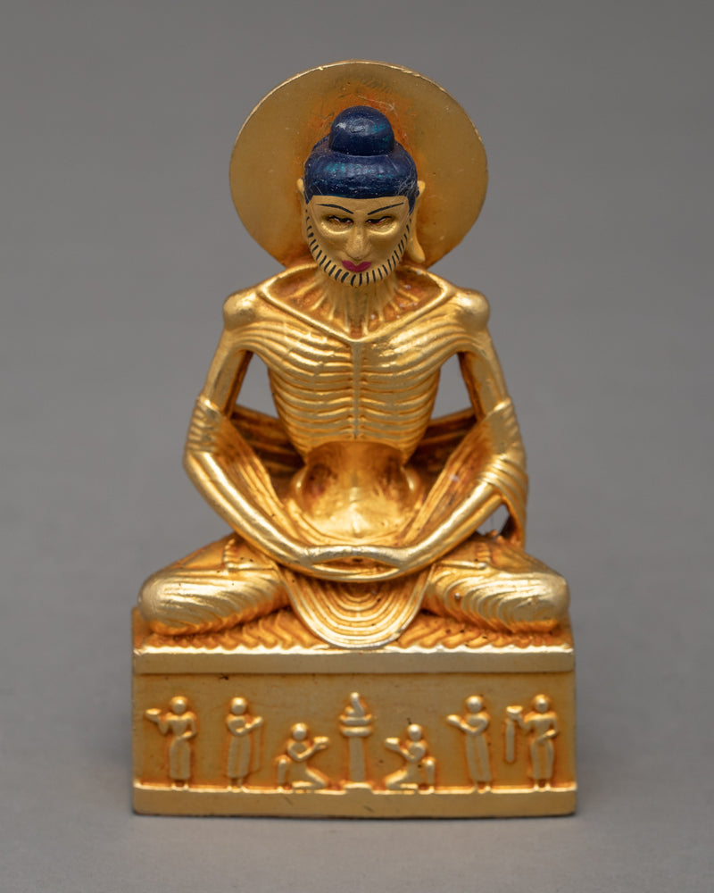 Fasting Shakyamuni Buddha Statue | Traditional Himalayan Artwork